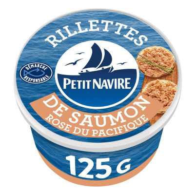 125g Rillette de saumon Petit navire