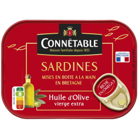 125g Sardines huile d olive Connetable