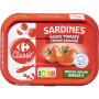 135g Sardines tomate Carrefour Classic