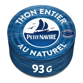 93g  Thon entier au naturel Petit navire