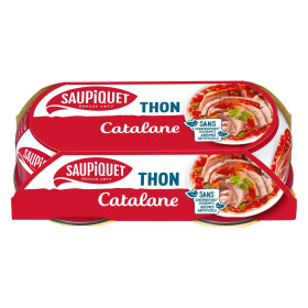2x 135g  Thon catalane Saupiquet - 270g