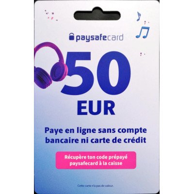 Paysafecard 50€