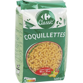 500g Coquillettes Carrefour Classic