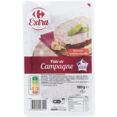 Terrine de campagne CRF 180g