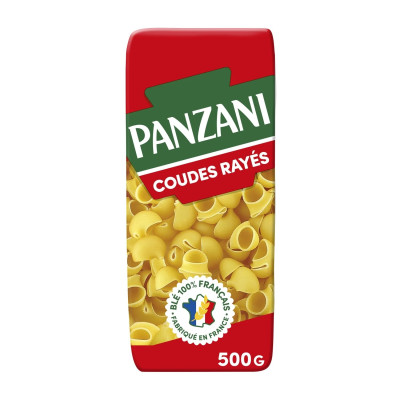 500g Coudes rayés Panzani