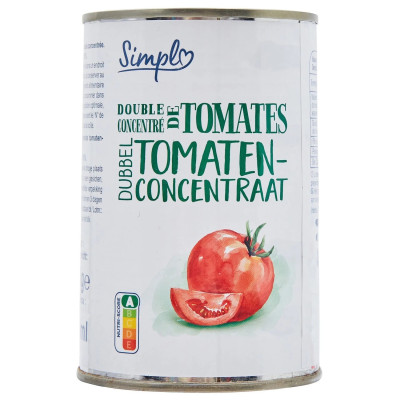 440g  Double concentré de tomates Simpl