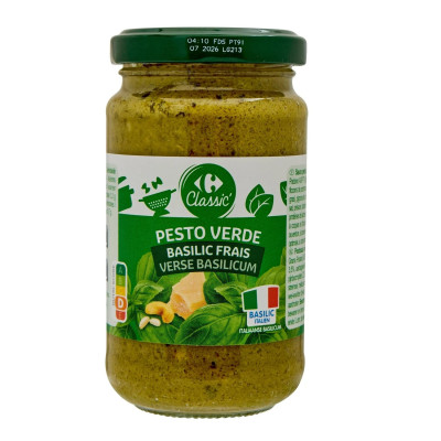 190g Pesto verde Carrefour Classic