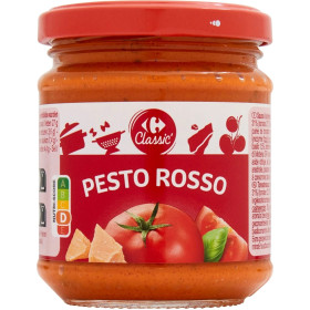190g Sauce pesto rosso Carrefour Classic