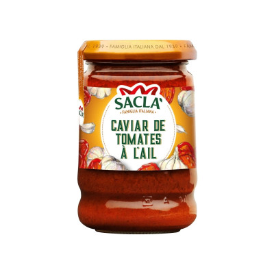 190g Sauce Caviar de tomates à l'ail Sacla
