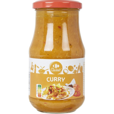 420g Sauce curry Carrefour Classic
