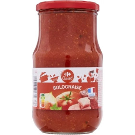 680g Sauce bolognaise Carrefour Classic