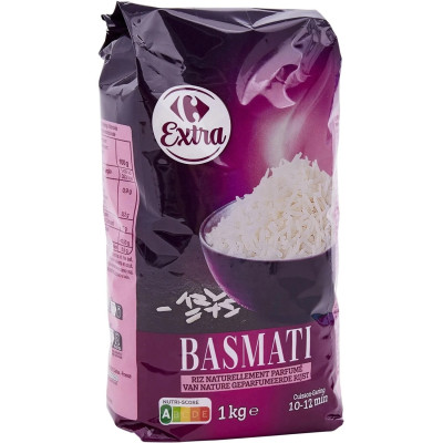 1Kg Riz basmati Carrefour Extra