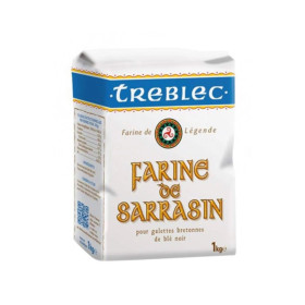 1Kg Farine blé noir Treblec 1Kg Farine blé noir Treblec