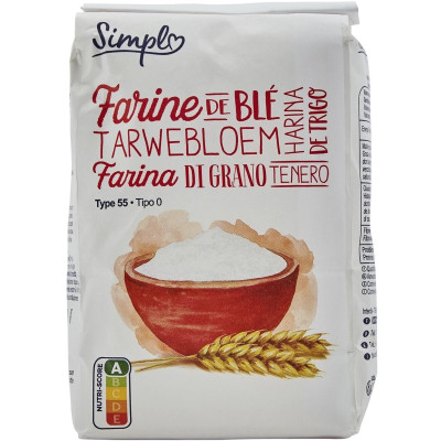 1 kg farine de blé T55 Simpl