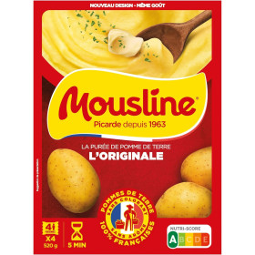 4x 130g purée Mousline Maggi