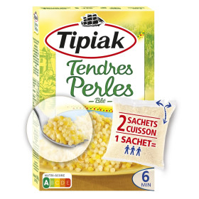 350g tendres perles de blé  Tipiak