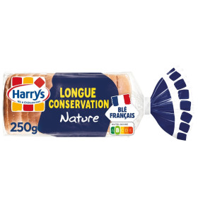 250g Pain de mie longue conservation Harry's 250g Pain de mie longue conservation Harry's