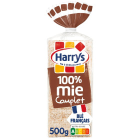 500g Pain 100% mie complet Harry's 500g Pain 100% mie complet Harry's