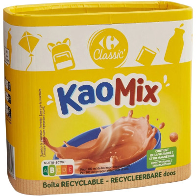 450g poudre Chocolaté instantané Carrefour Kids - Kao Mix