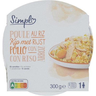 300g poule au riz  Simpl