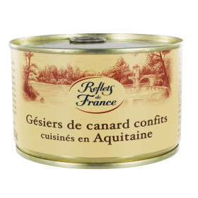 212g  gésier canard confit Reflets de France