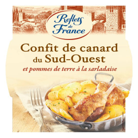 300g confit canard pommes de terre Reflets de  France