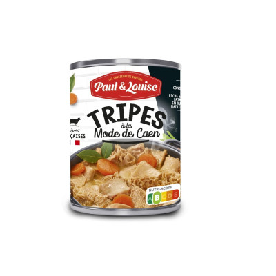400g tripes  a la mode de Caen Paul & Louise