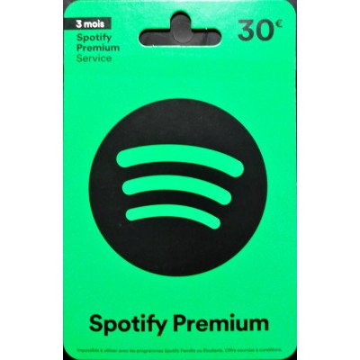 Spotify Premium 30€