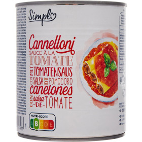 800g Cannelloni porc bœuf  Simpl 800g Cannelloni porc bœuf  Simpl