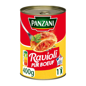 400g  ravioli pur bœuf Panzani