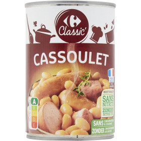 420g  cassoulet  Carrefour Classic