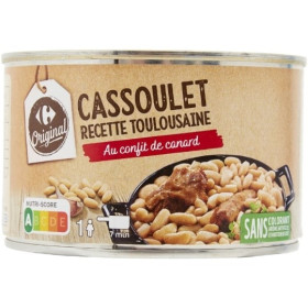 420g  cassoulet toulousain  Carrefour