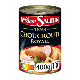 400g choucroute royale au riesling 1898 William Saurin