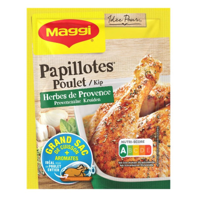 34g Papillotes poulet herbes Maggi