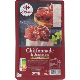 Chiffonnade Jambon sec CRF extra 100g