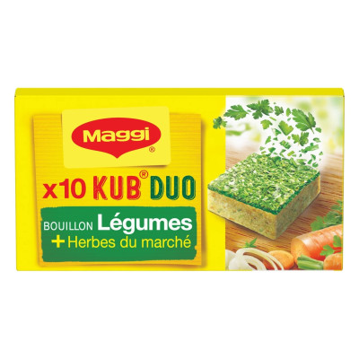 105g Bouillon de Légumes 10 tablettes Maggi