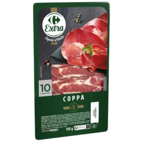Coppa 10 tranches CRF extra 100g