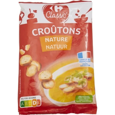 90g croutons nature Carrefour Classic