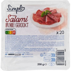 Salami danois Simpl 200g Salami danois Simpl 200g