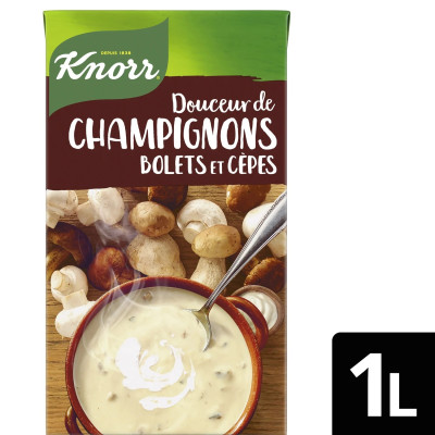 1L douceur champignons crème - bolets cèpes - Knorr