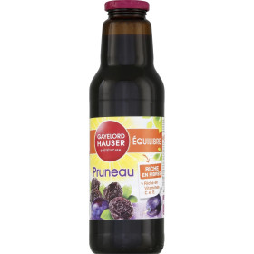 75cl Jus de pruneaux  équilibre Gaylord hauser
