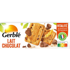 230g biscuits lait chocolat  Gerblé