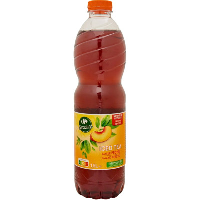 1,5L The pêche Carrefour Sensation