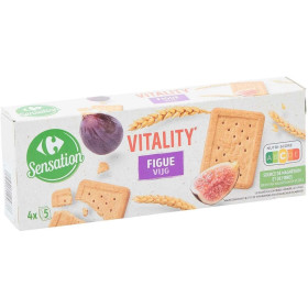 200g biscuits vitality  figue   Carrefour Sensation