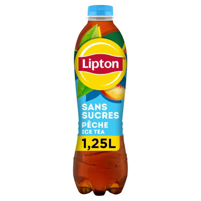 1,25cl thé  Pêche Zéro Lipton