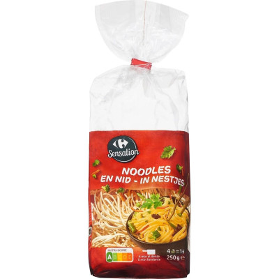 250g nouille en nids Carrefour Sensation