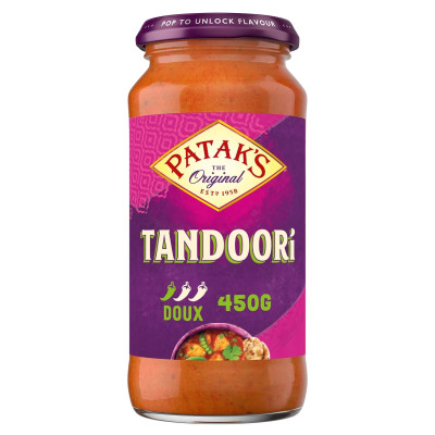 450g sauce tandoori Patak's