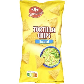 200g  tortilla chips nature  Carrefour Sensation