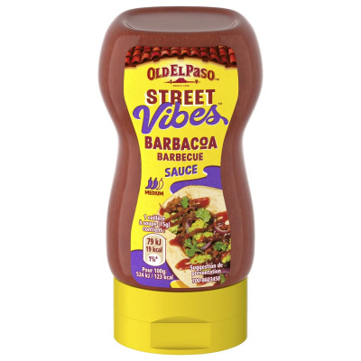 263g - squeeze salsa barbecue street vibes  Old el paso