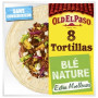 326g tortillas de blé nature  Old el paso